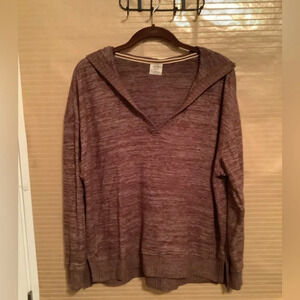 GOOD HART~MARBLED HOODED BLOUSE~M